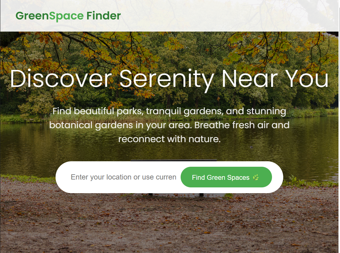 Green Space Finder